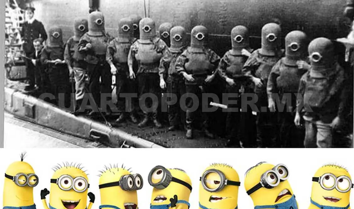Los Minions guardan secreto nazi
