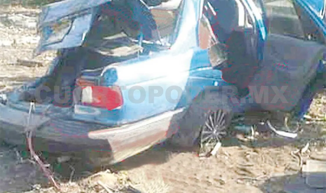 Cuatro heridos por auto “fantasma”