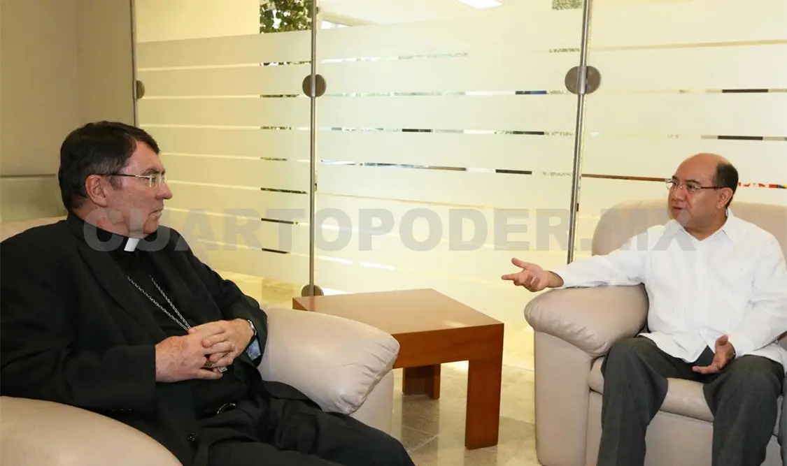 Reciben a embajador de la Santa Sede en México