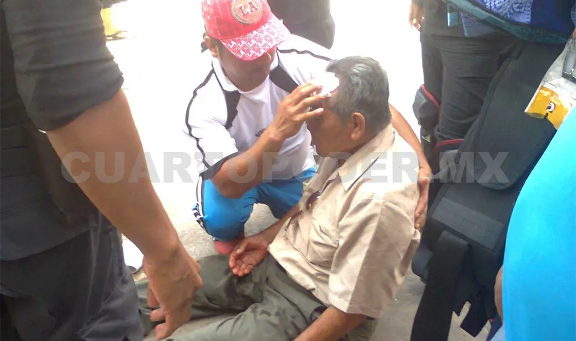 Sexagenario herido por resistirse a asalto