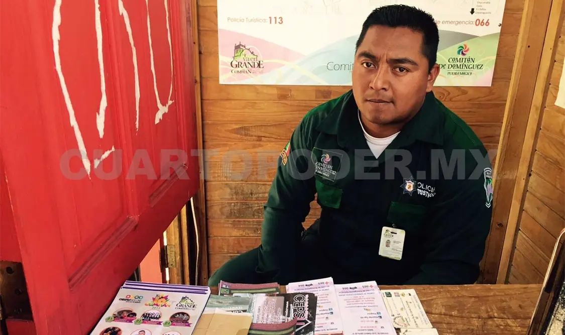 Policía turística en Comitán