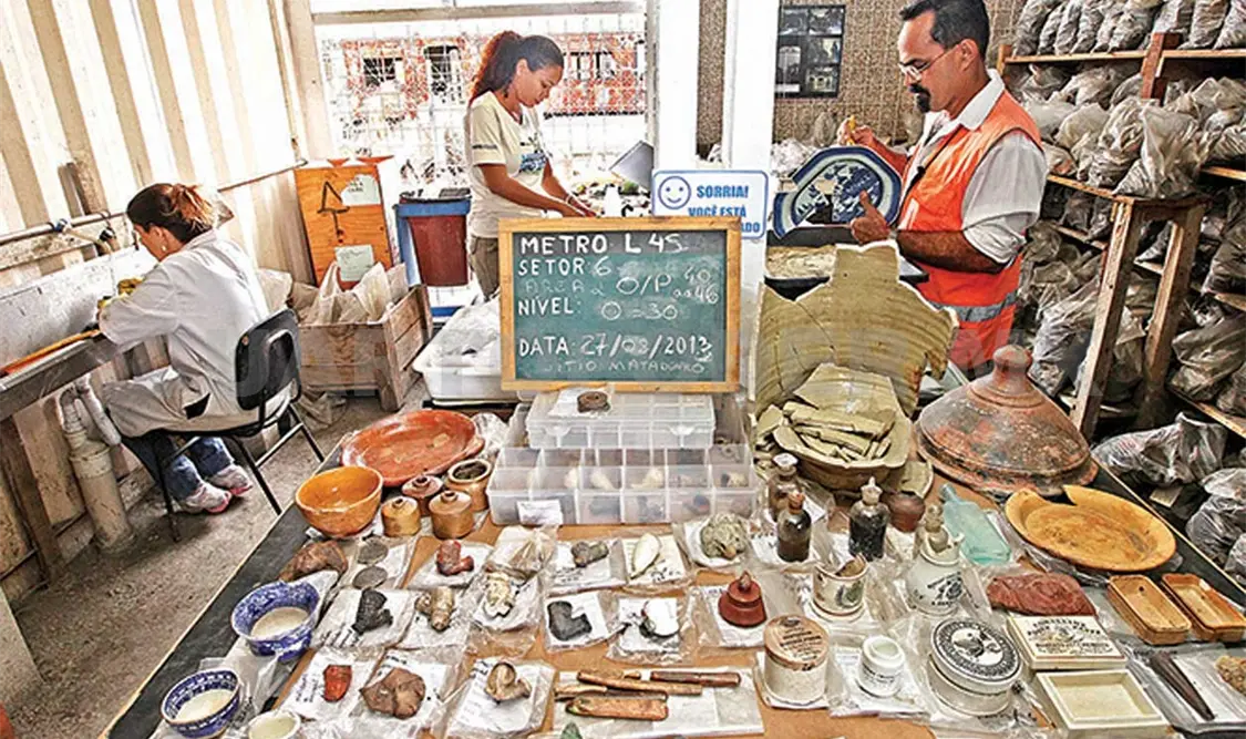 En la zona donde se hicieron los descubrimientos funcionaba el Matadero Imperial