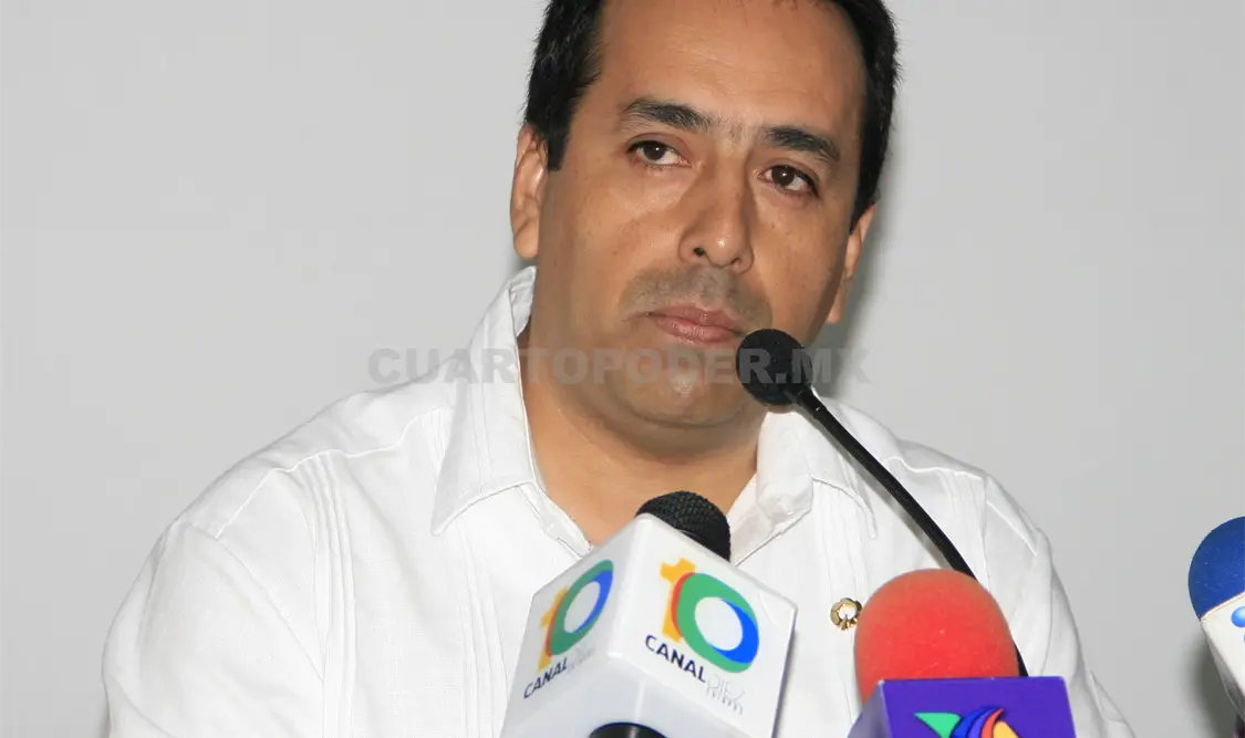 Juan Pablo Cañaveral Constantino, presidente de la Canacintra en Tuxtla Gutiérrez * Guillermo Ramos