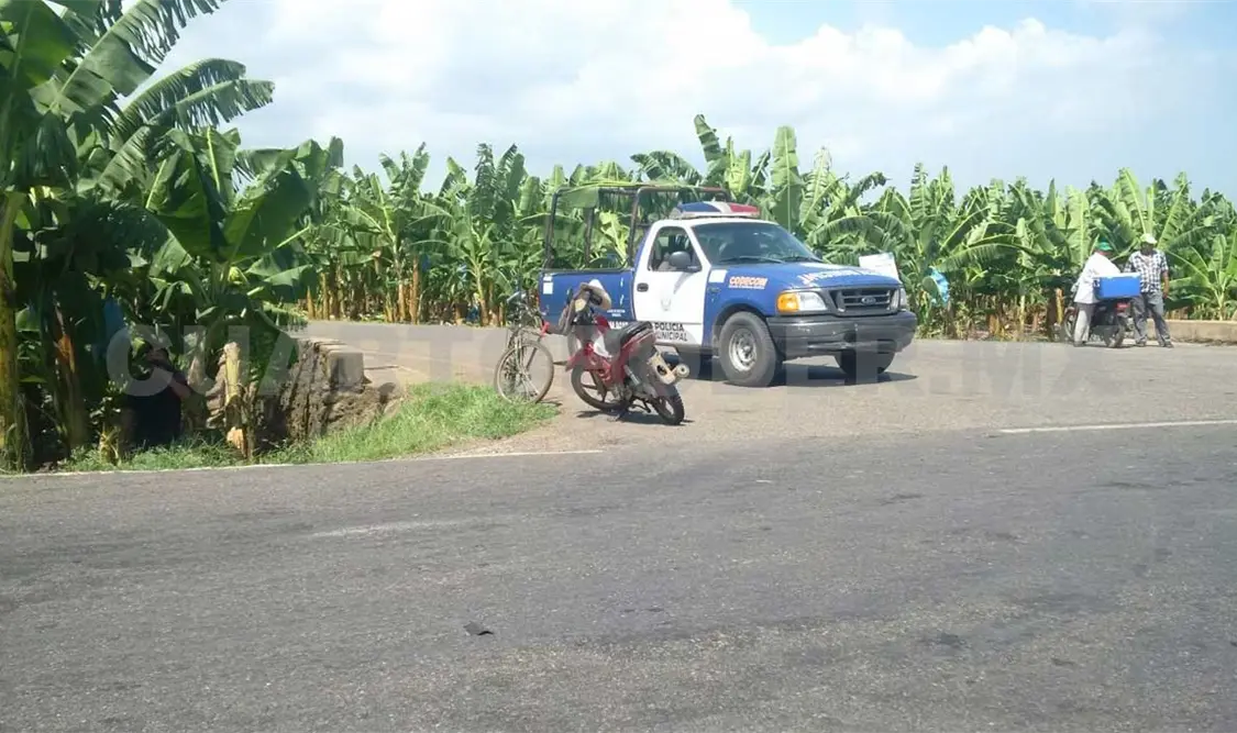 Dos motociclistas lesionados en accidente