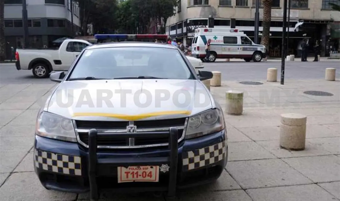 Muere bebé dentro de patrulla en Tepito