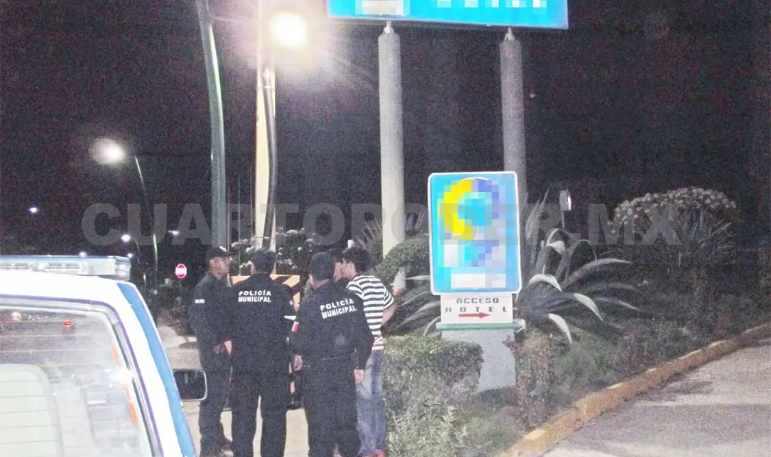 Desenmascarada por policías y ex novio