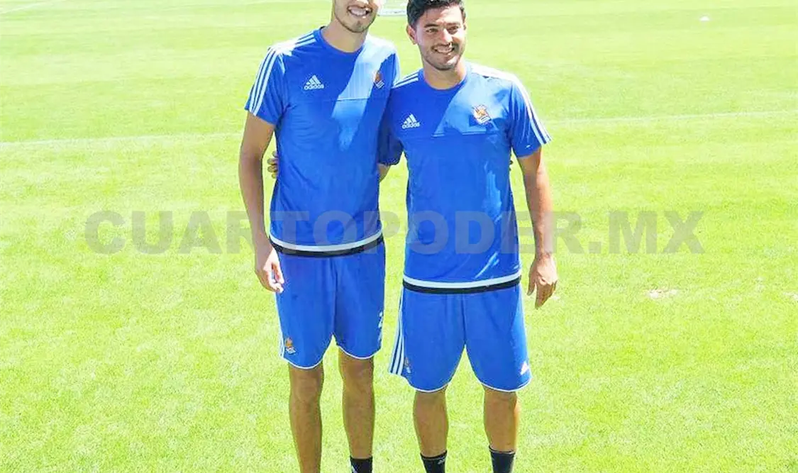 Carlos Vela y Diego Reyes ya se reportaron