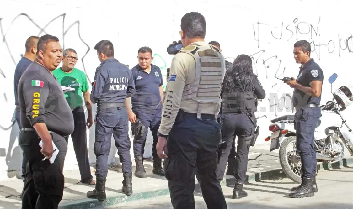 Robo con violencia en parque central