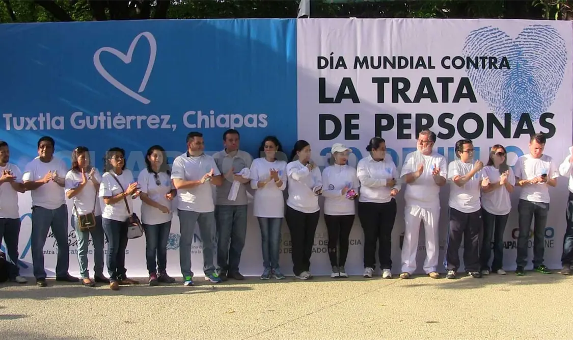 Rally contra la trata de personas