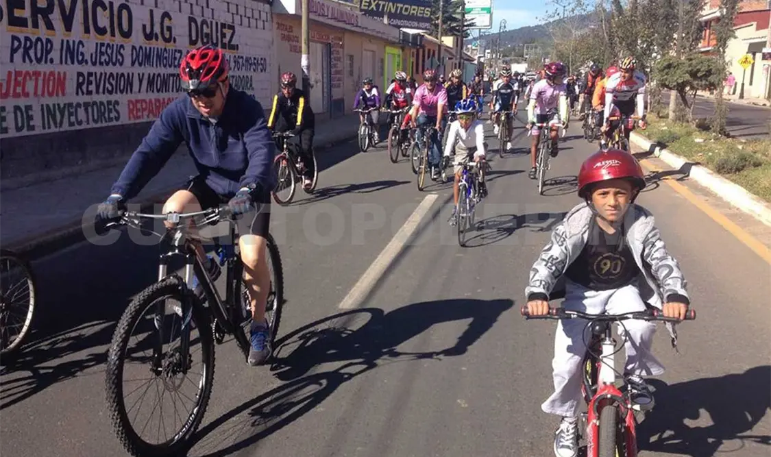 Reiniciarán recorridos dominicales en bicicleta