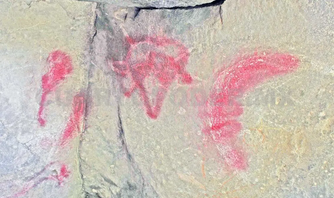 Dañan pinturas rupestres de Peña Pilares, Tlaxcala