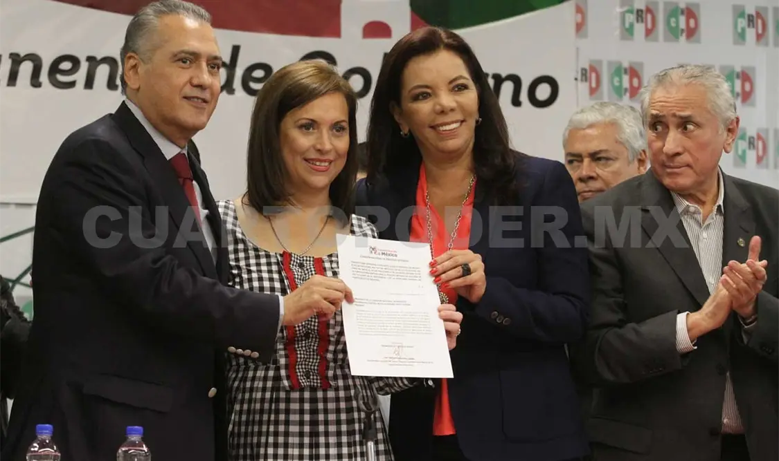 Beltrones Rivera participó en la instalación de la Comisión Permanente de Gobierno de la CNOP. NTX