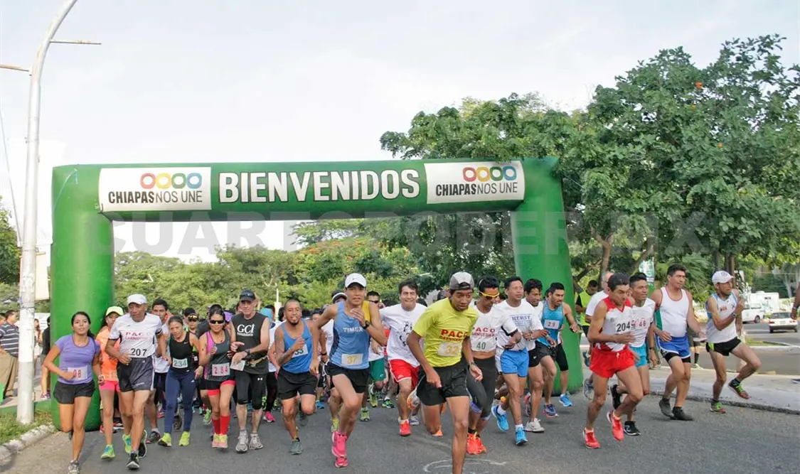 COMPITIERON CONTRA LA VIOLENCIA EN 5KM