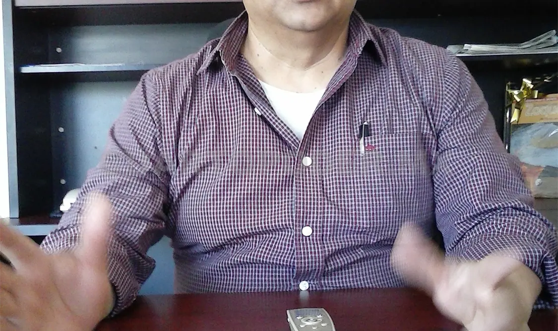 Mario Guzmán Gómez, presidente de la Canirac Chiapas. Sergio Granda. CP