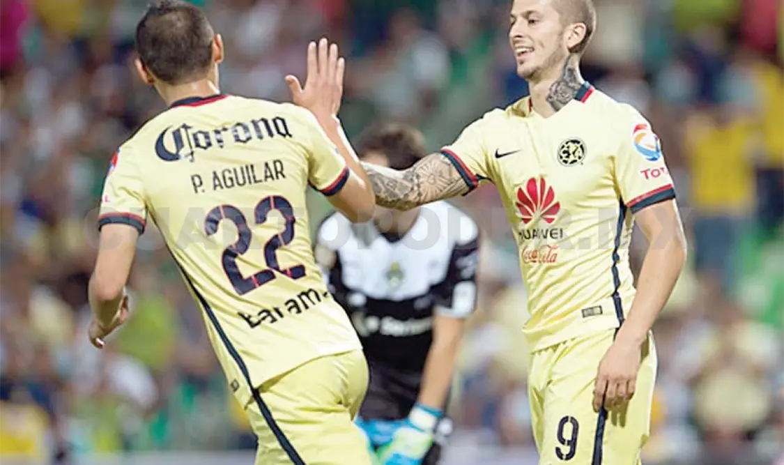 América reafirma mejoría; gana a Santos
