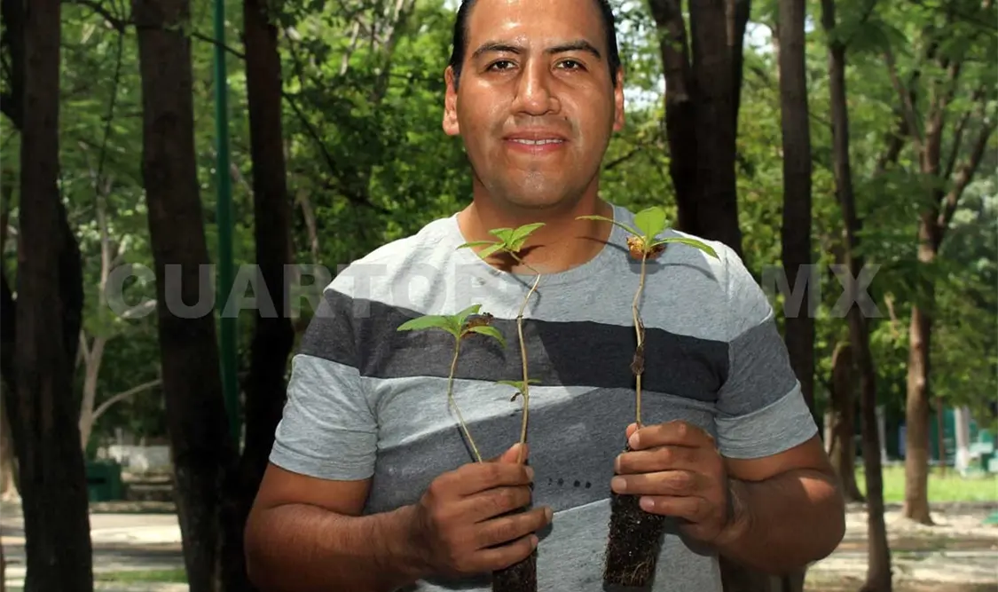 Realiza ERA actividad de reforestación en Tuxtla