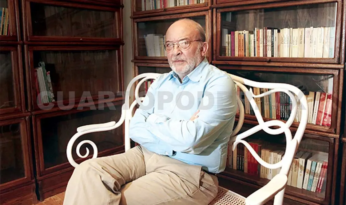 El escritor Guillermo Sheridan