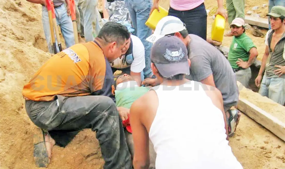 Pierde la vida obrero sepultado por alud