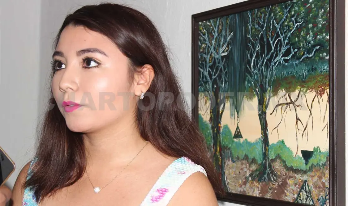 Esta es la primera exposición que presenta María Fernanda Burguete