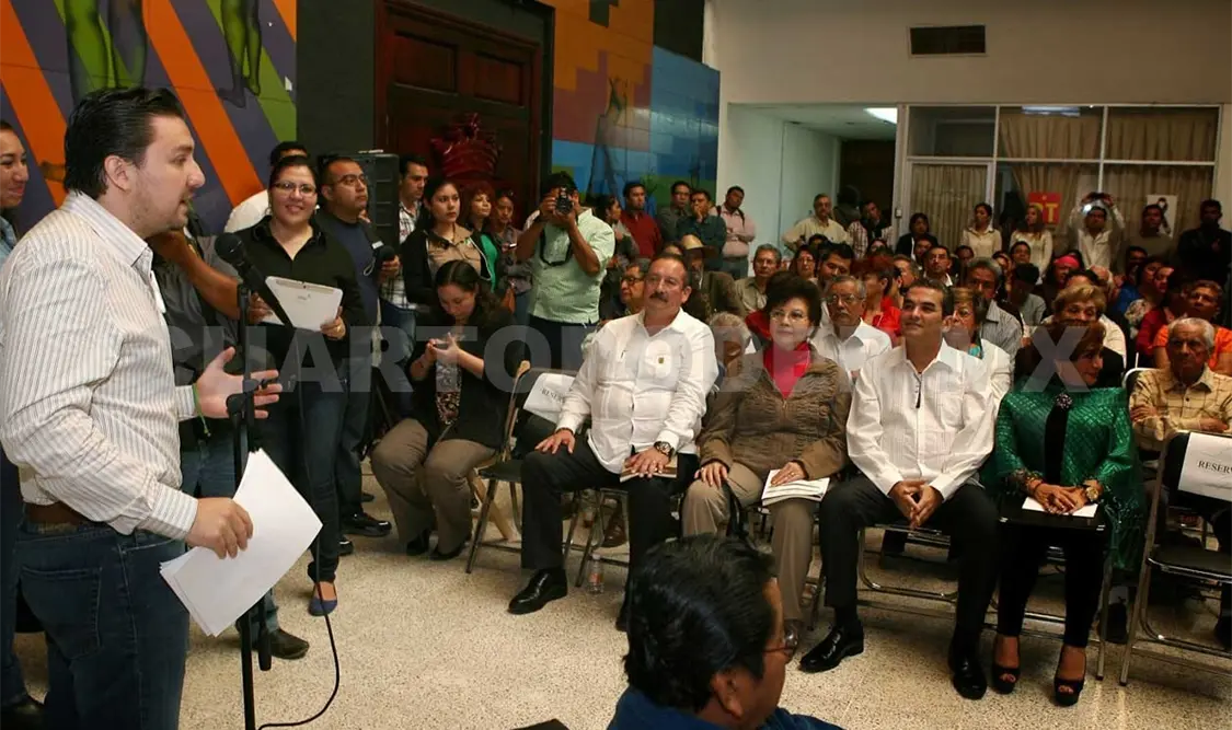Presentan proyecto cultural a Castellanos