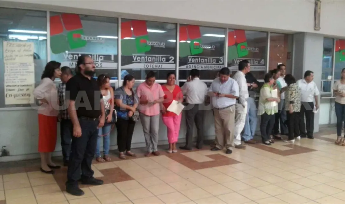 Inconformes por retraso de pagos