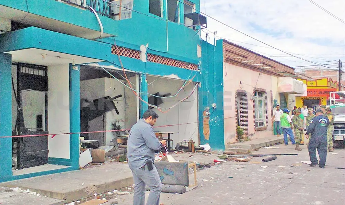 Saldo blanco tras explosión accidental
