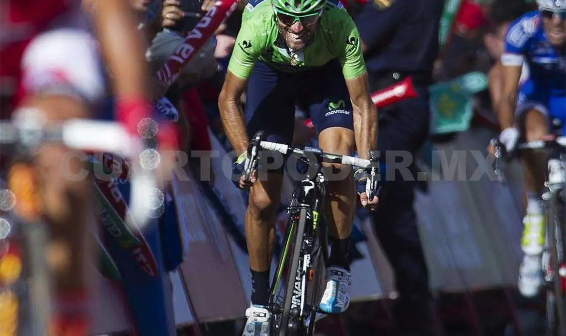 Alejandro Valverde se corona en cuarta etapa