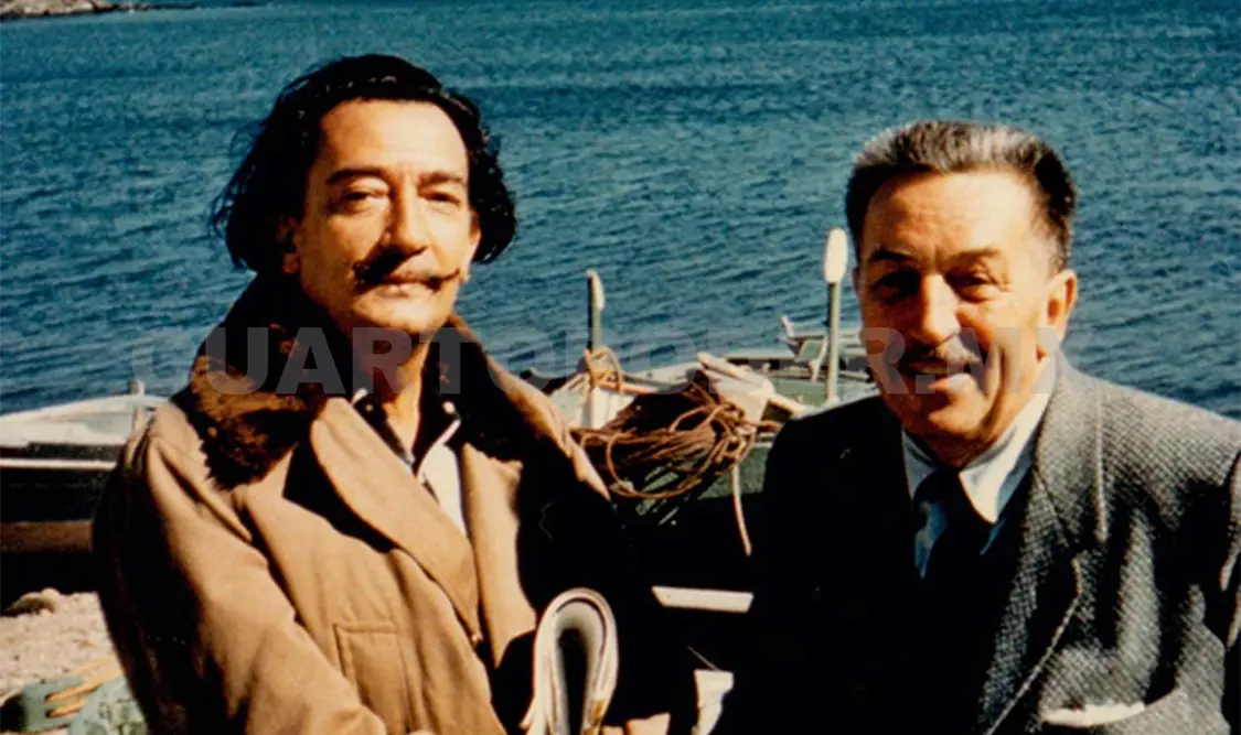 Salvador Dalí y Walt Disney