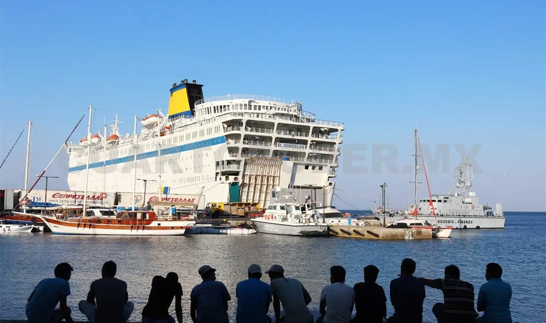 Kos retarda acceso de refugiados sirios a ferry