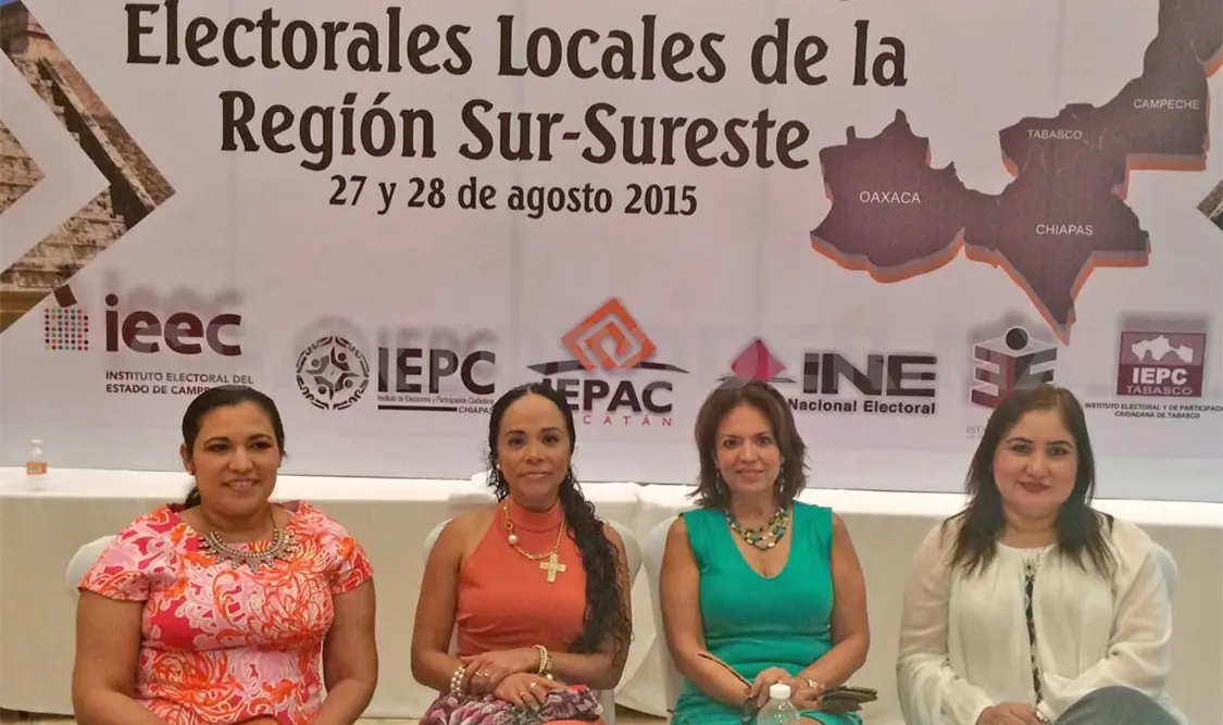 Reunión de Institutos Electorales Locales de la Región Sur-Sureste