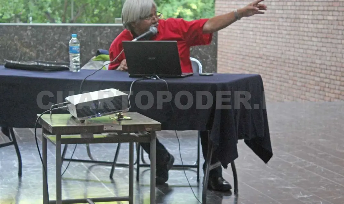 Laureano Reyes, antropólogo Social. Darwin Mendoza / CP