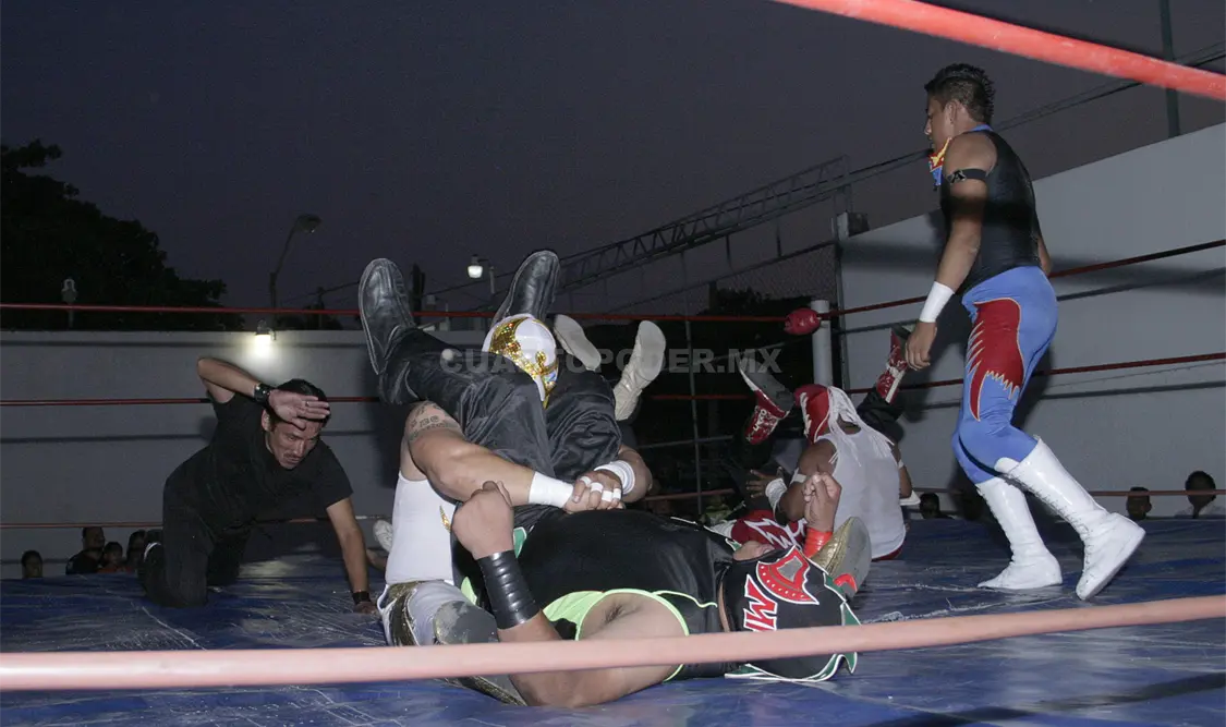 Nuevamente llega la Lucha Libre al Cereso de Tonalá, el 27 de septiembre. Cortesía