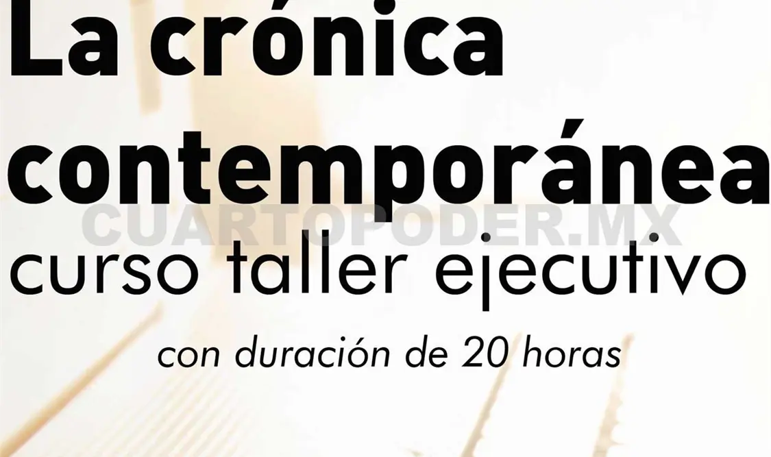El cronista José Luis Castro será quien imparta el taller. Cortesía