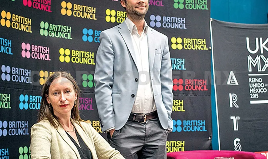 Joanna Walsh y Tom Lee, en México. Cortesía