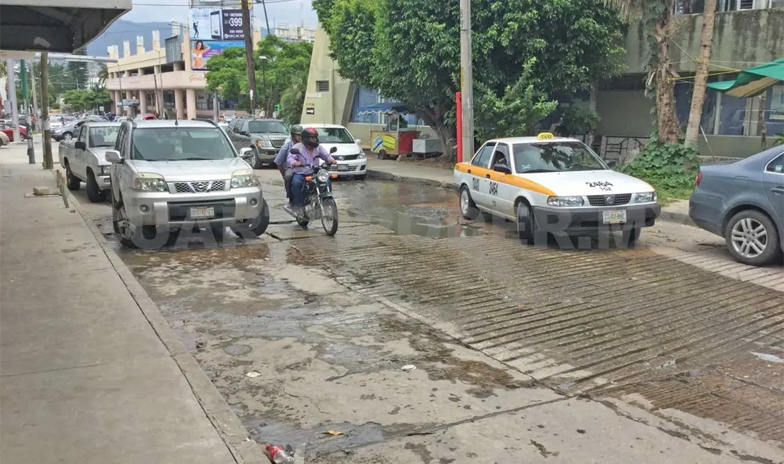 Bache se convierte en zanja