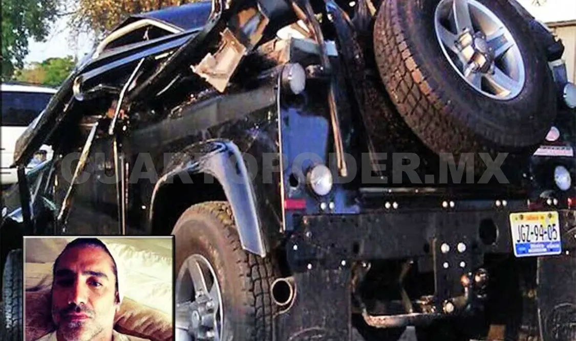 “El Potrillo”, con ligeros golpes tras accidente