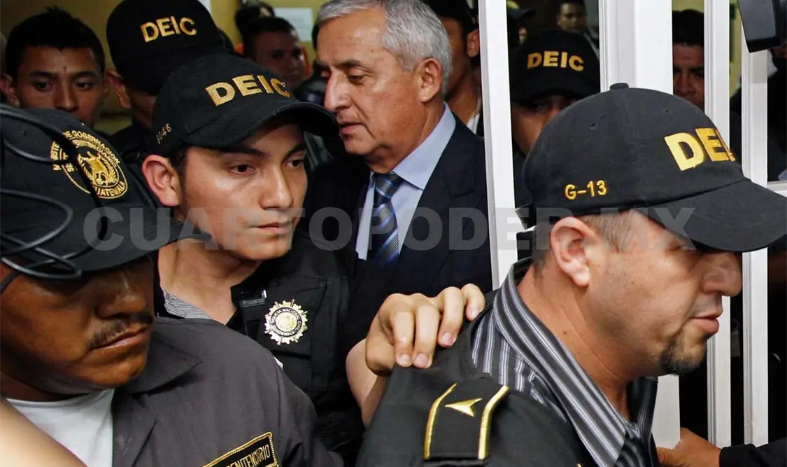 Aplazan audiencia de Otto Pérez