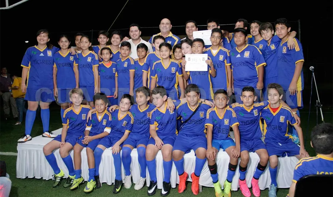 Inauguran escuela filial de Tigres en Tuxtla