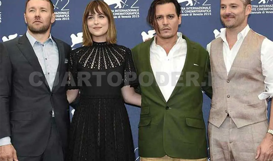 Johnny Depp presenta Black Mass
