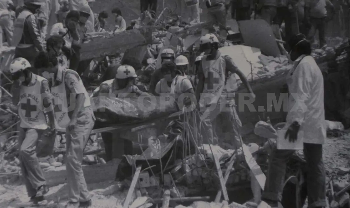 Exposición sobre el terremoto de 1985