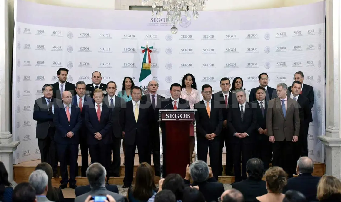Osorio Chong anuncia cambios en Segob