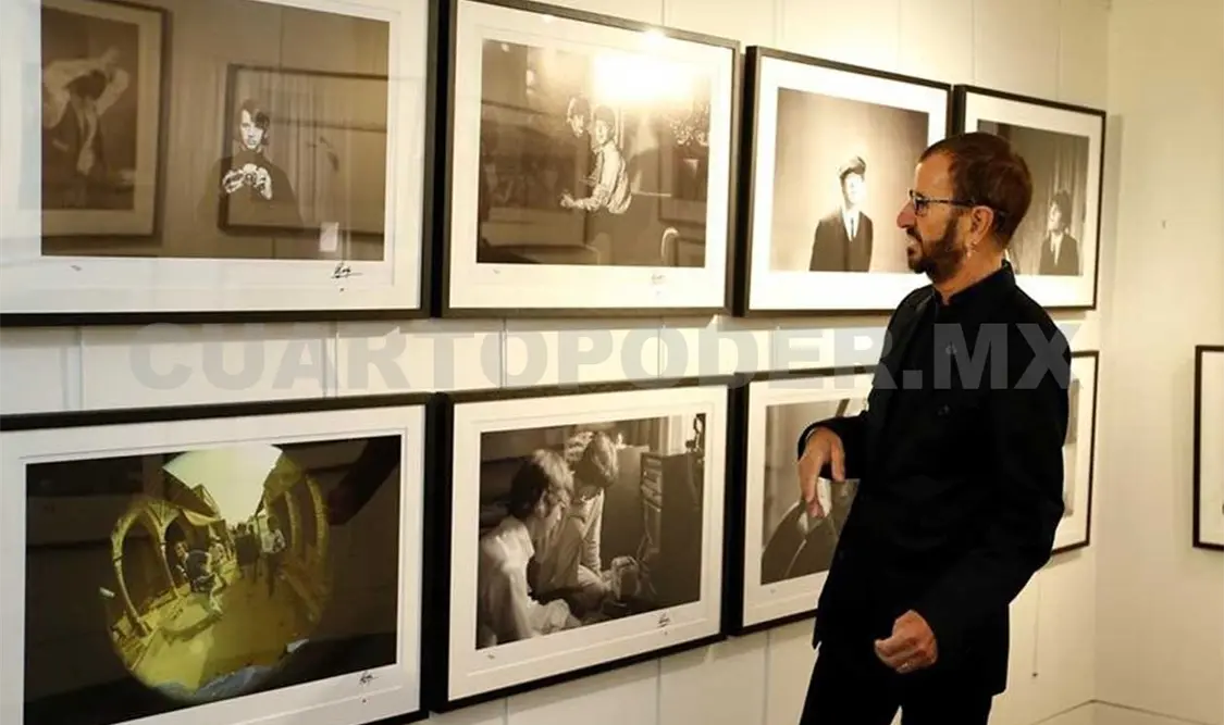 Ringo Starr exhibe sus fotos inéditas