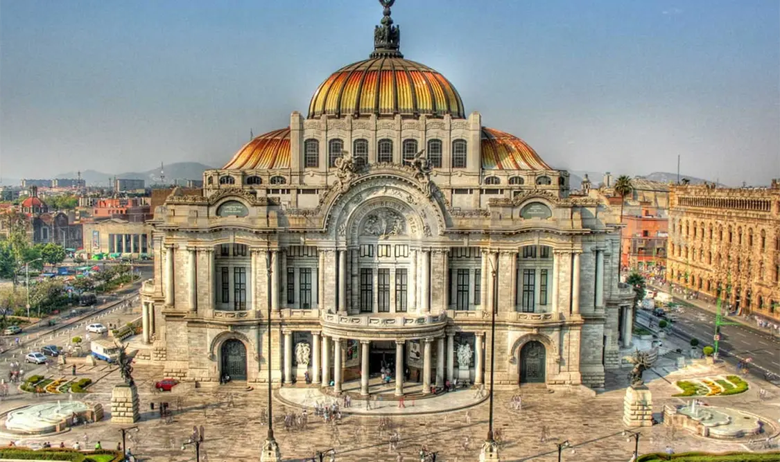 El Palacio de Bellas Artes en México. Agencias