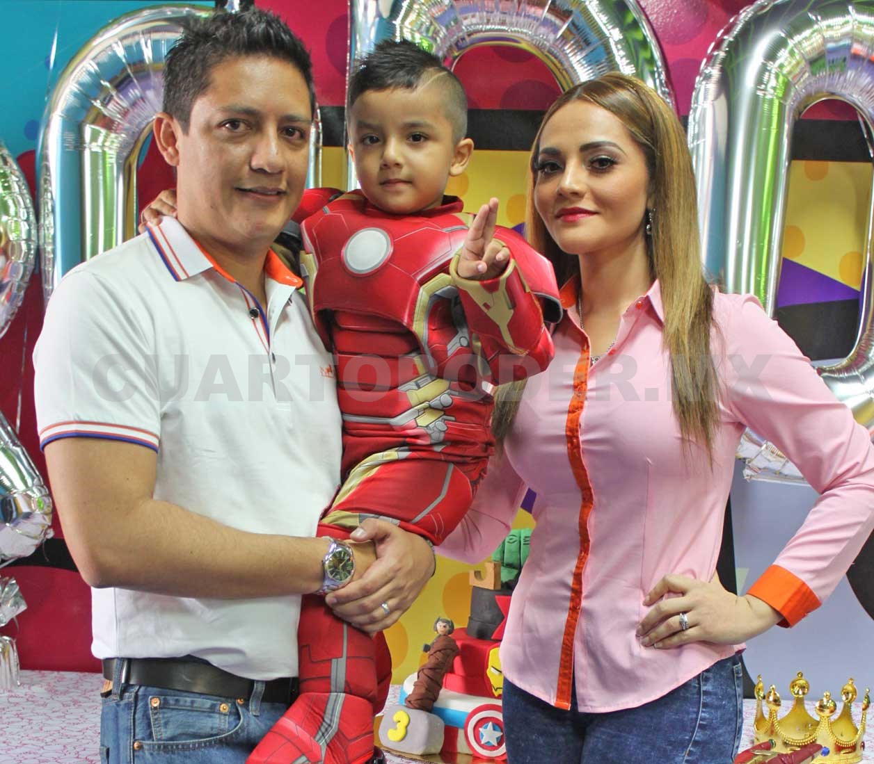 Luis Rodolfo festejó sus 3 añitos