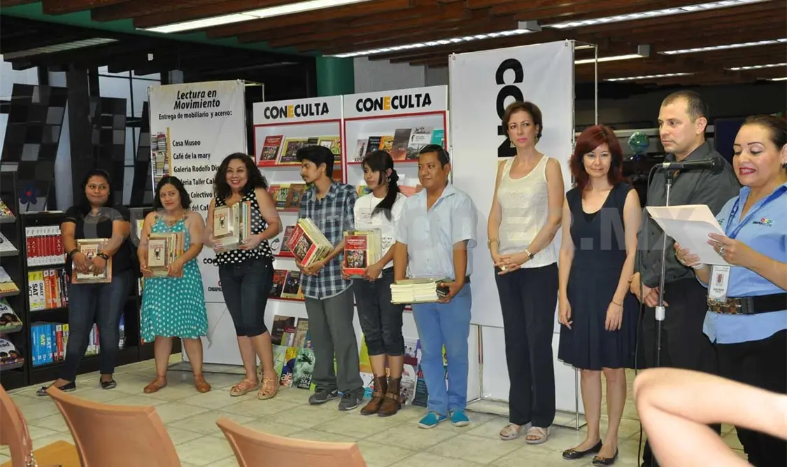 La entrega se llevó a cabo en el centro cultural Jaime Sabines