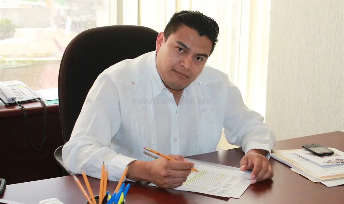Rafael Aníbal Cordero Guillén. titular de la Visitaduría General de Migrantes de la CEDH. Cortesía, CP