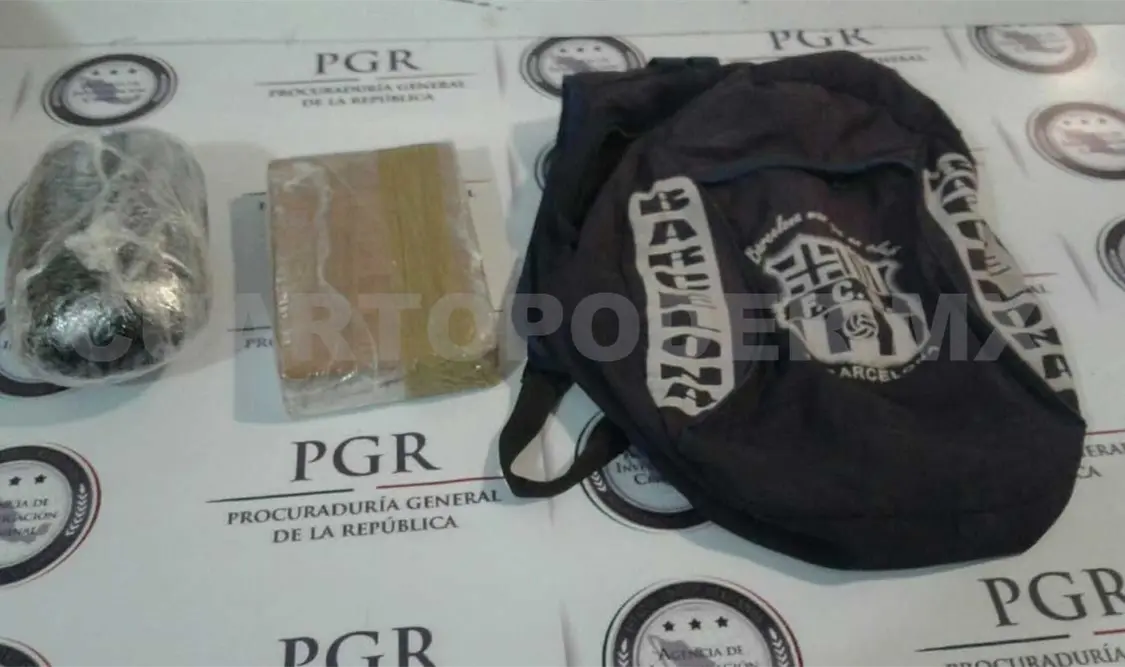 Decomisa PGR “crystal” y cocaína