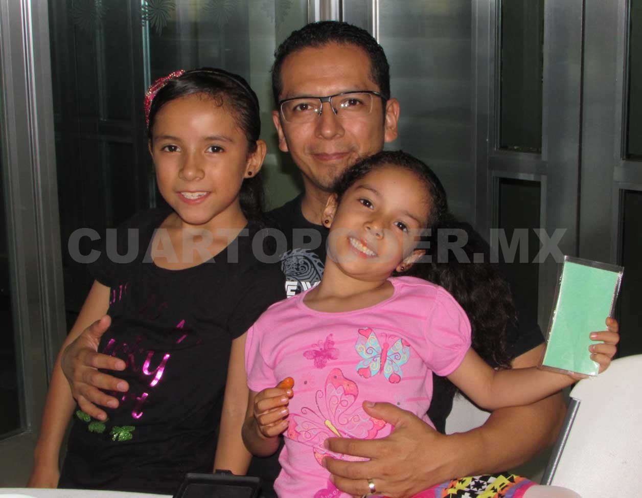Muy feliz, Pedro celebró un año más