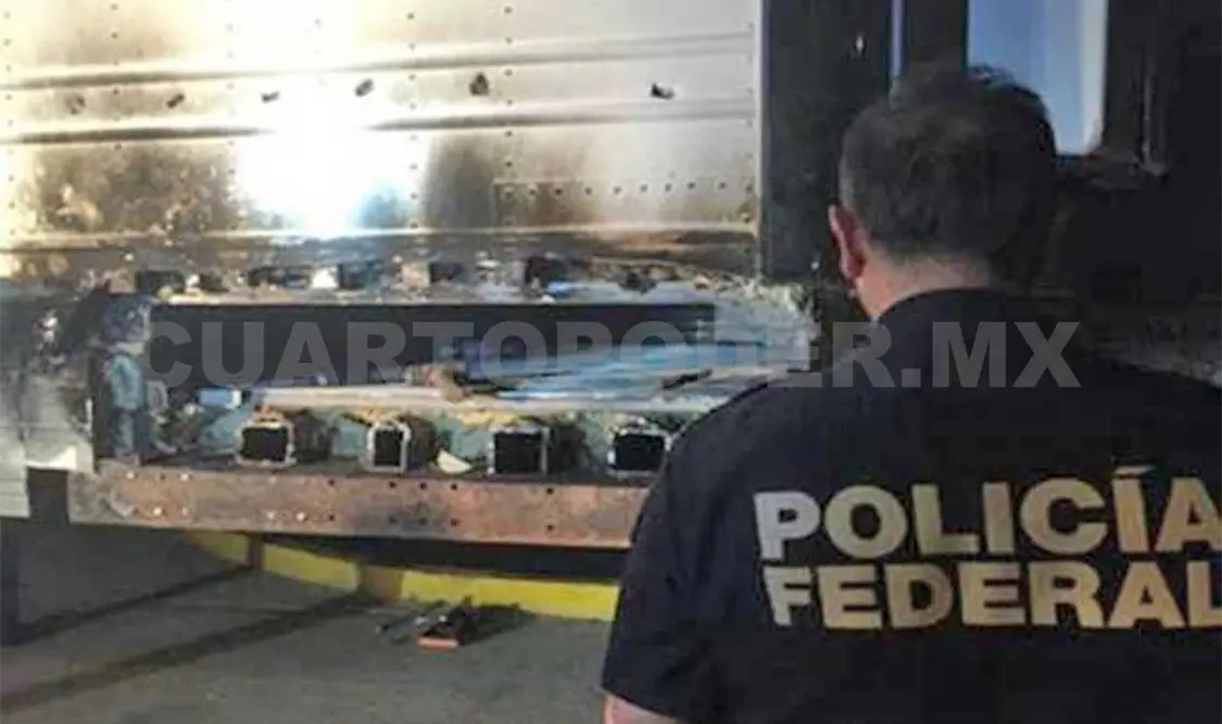 La PF detectó la droga oculta en el piso del semirremolque de un tráiler. Agencias