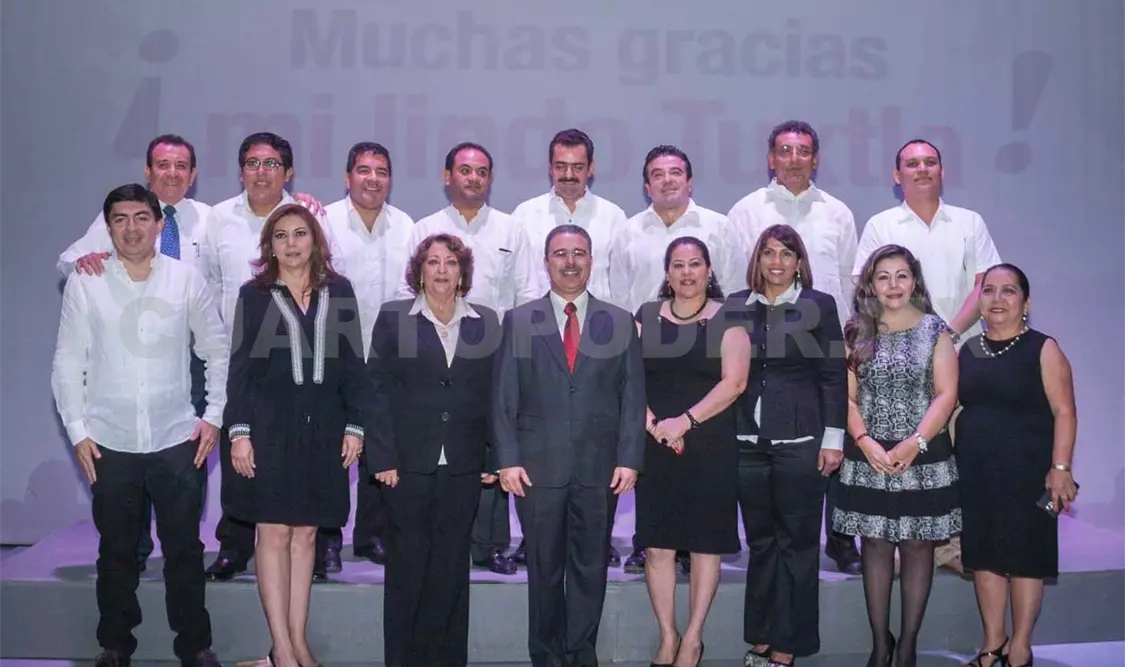 Durante el evento estuvieron presentes todos los miembros del Cabildo.